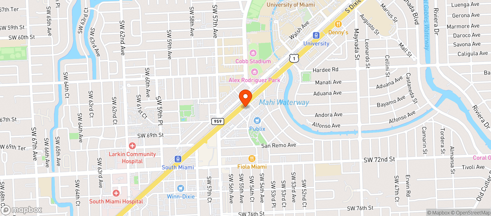Map showing Coyo Taco