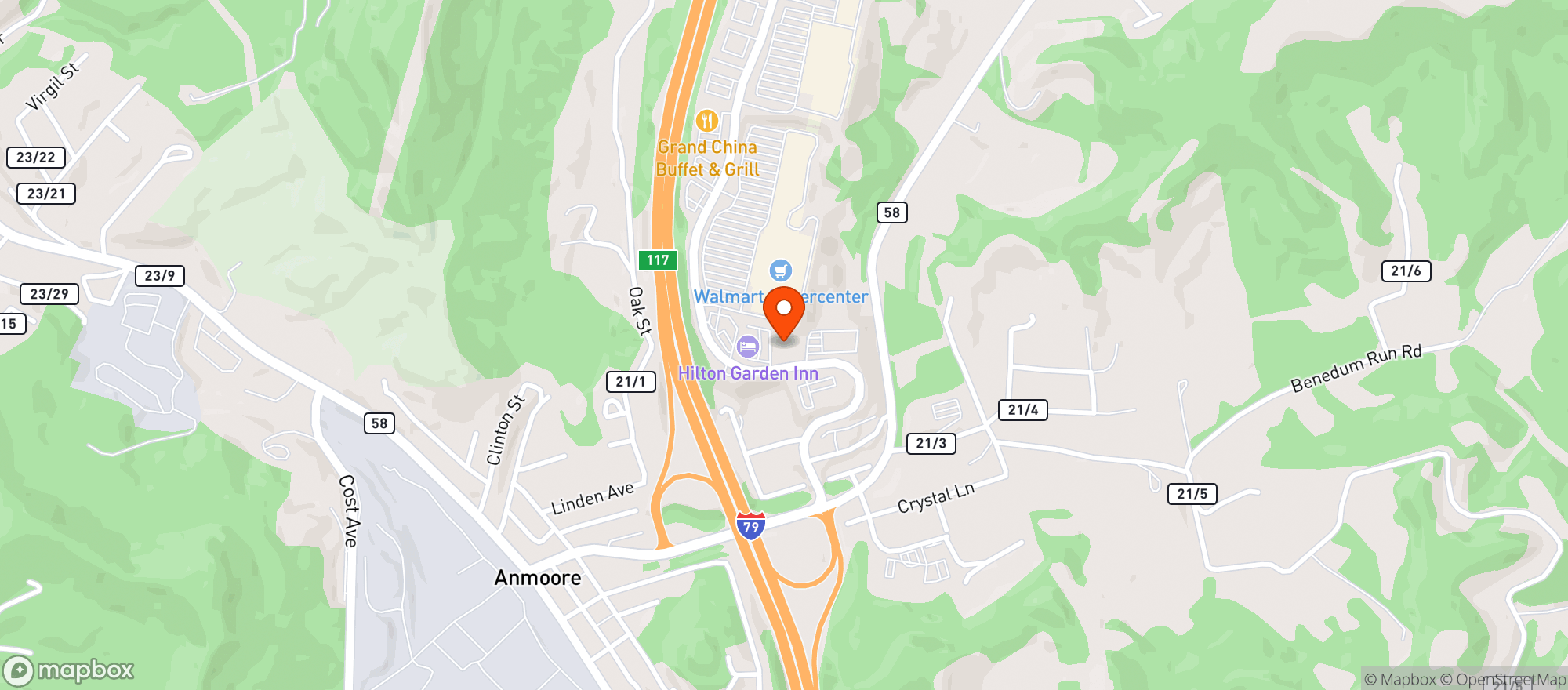Map showing Bfs Foods, Inc #12