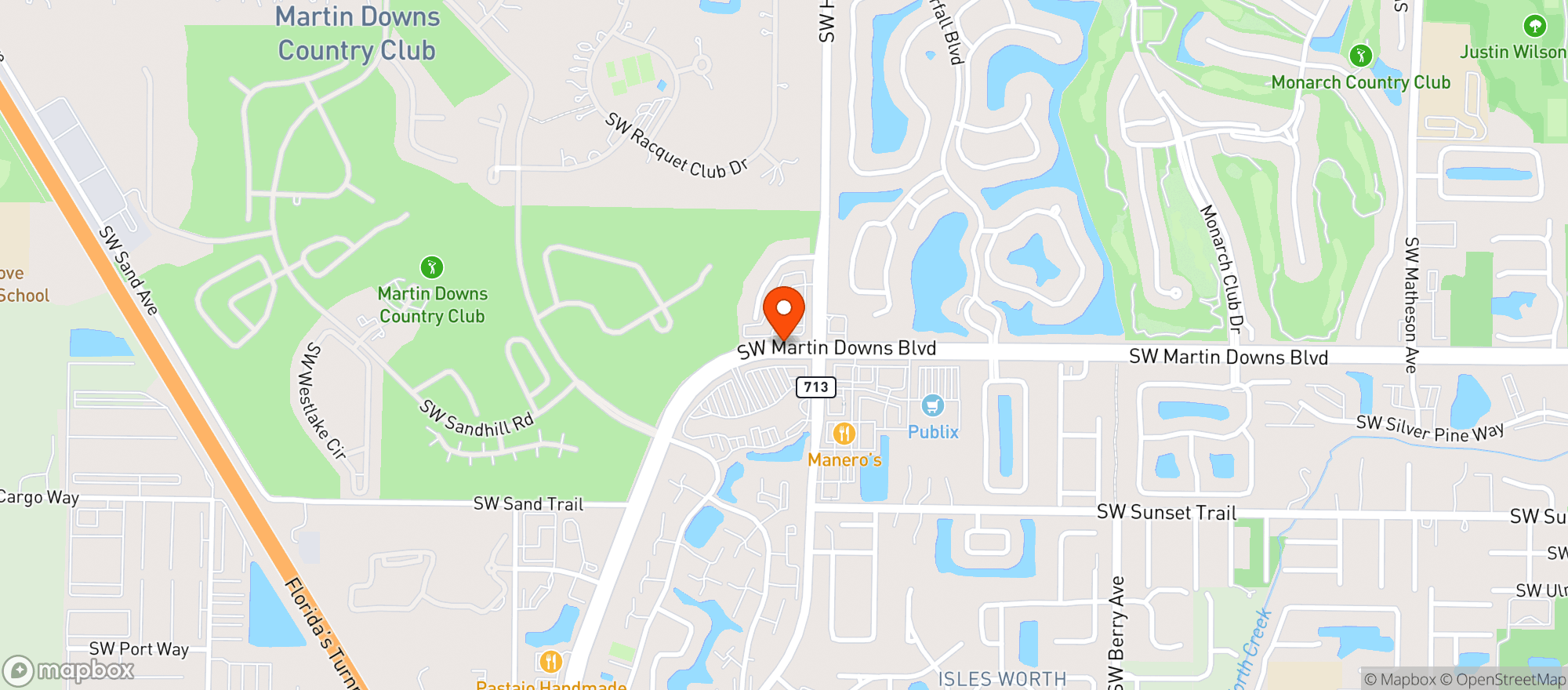 Map showing Mayas Grill