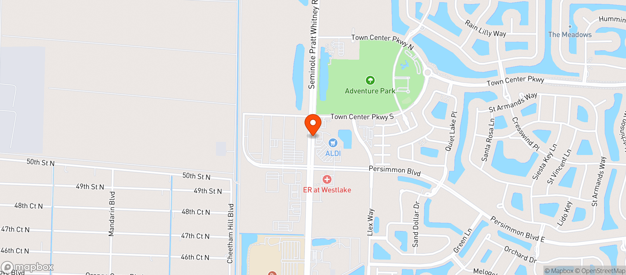 Map showing Exprezo