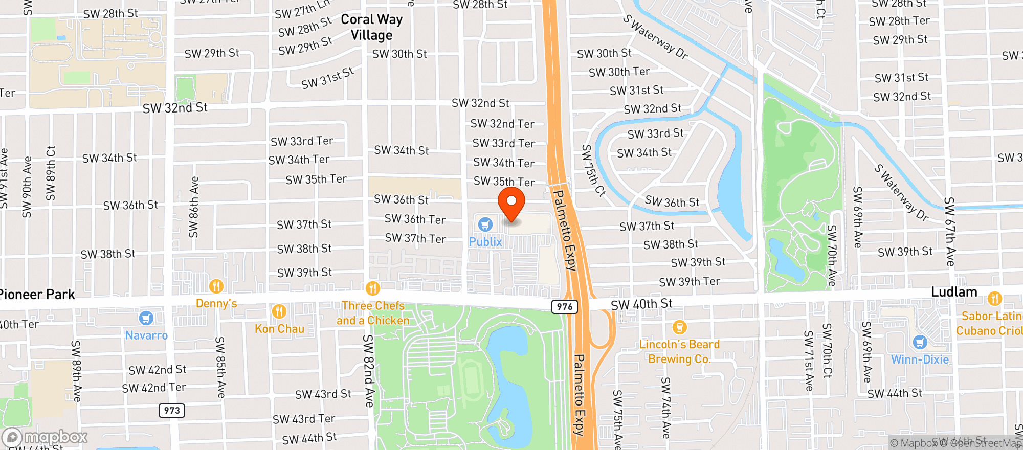 Map showing TARGET