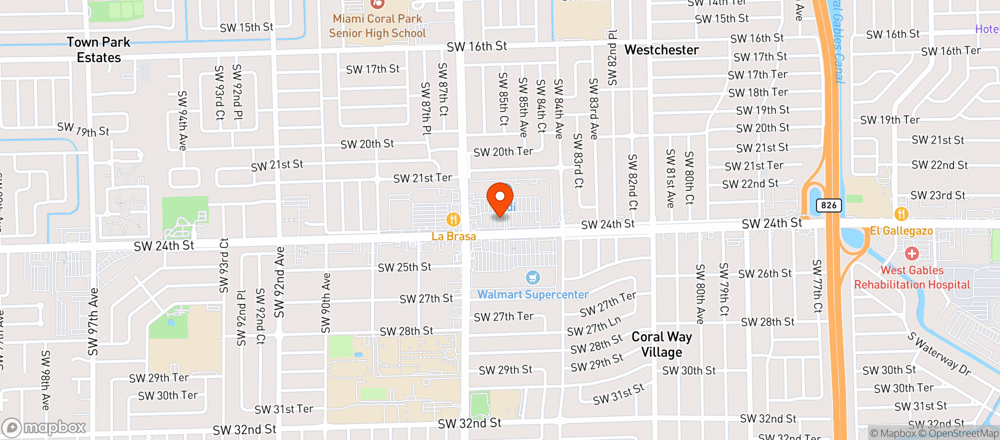 Map showing Vitamin Shoppe - Westchester