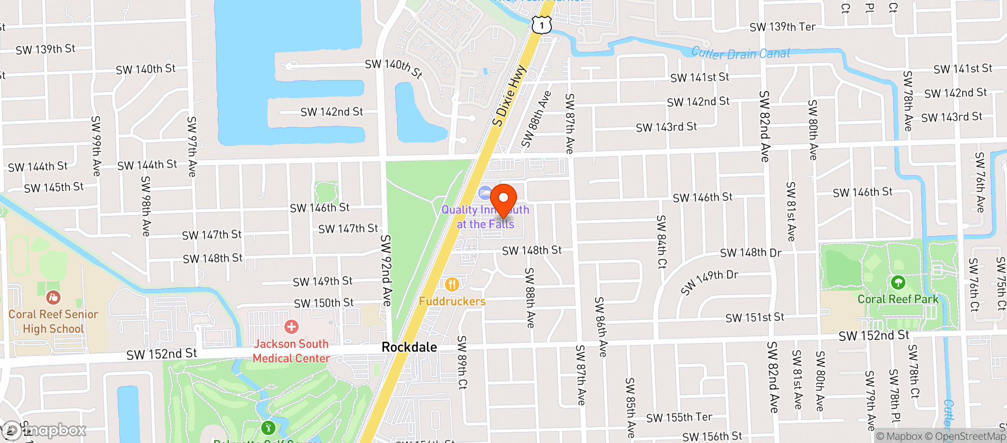 Map showing Publix Super Market #223