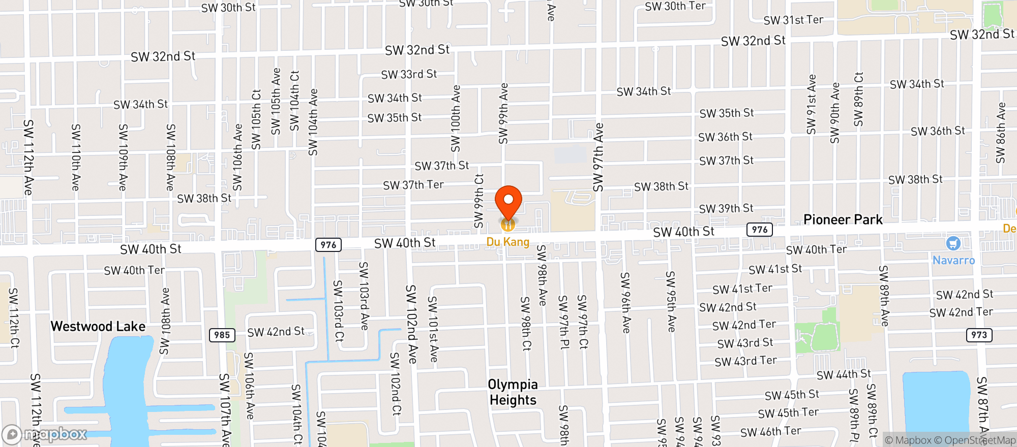 Map showing Pantry Liquors