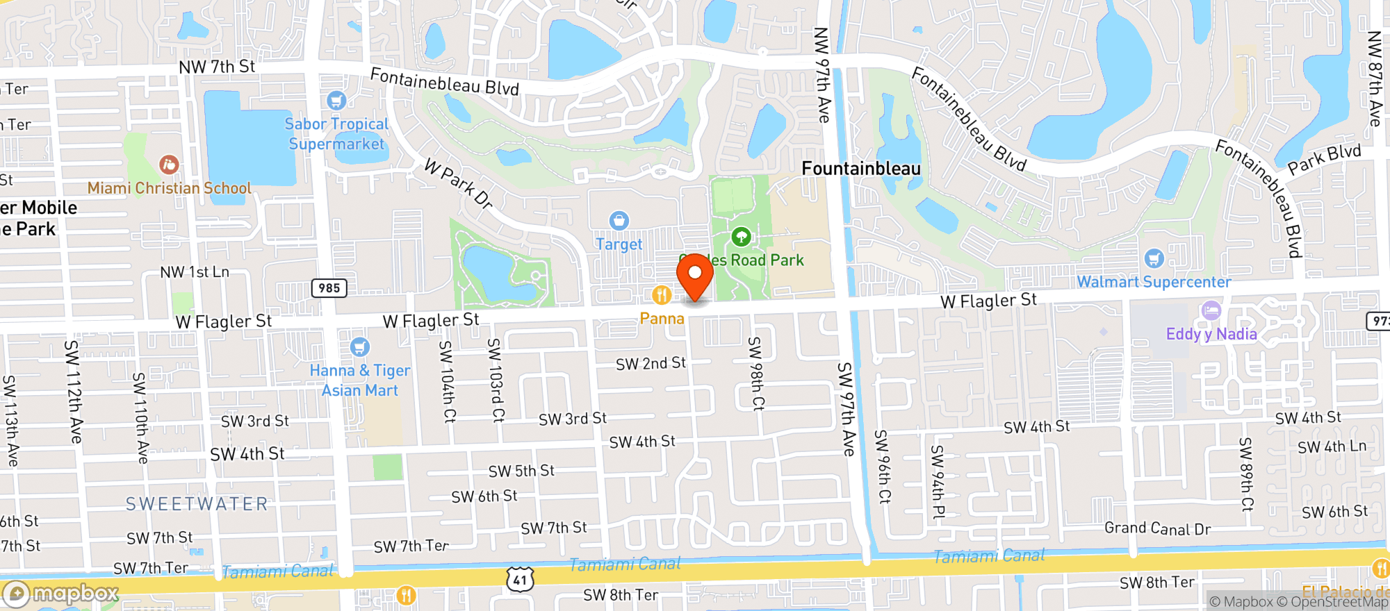 Map showing Gnc