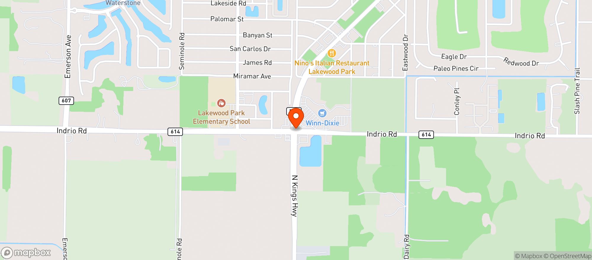 Map showing Bearded Brothers Taphouse