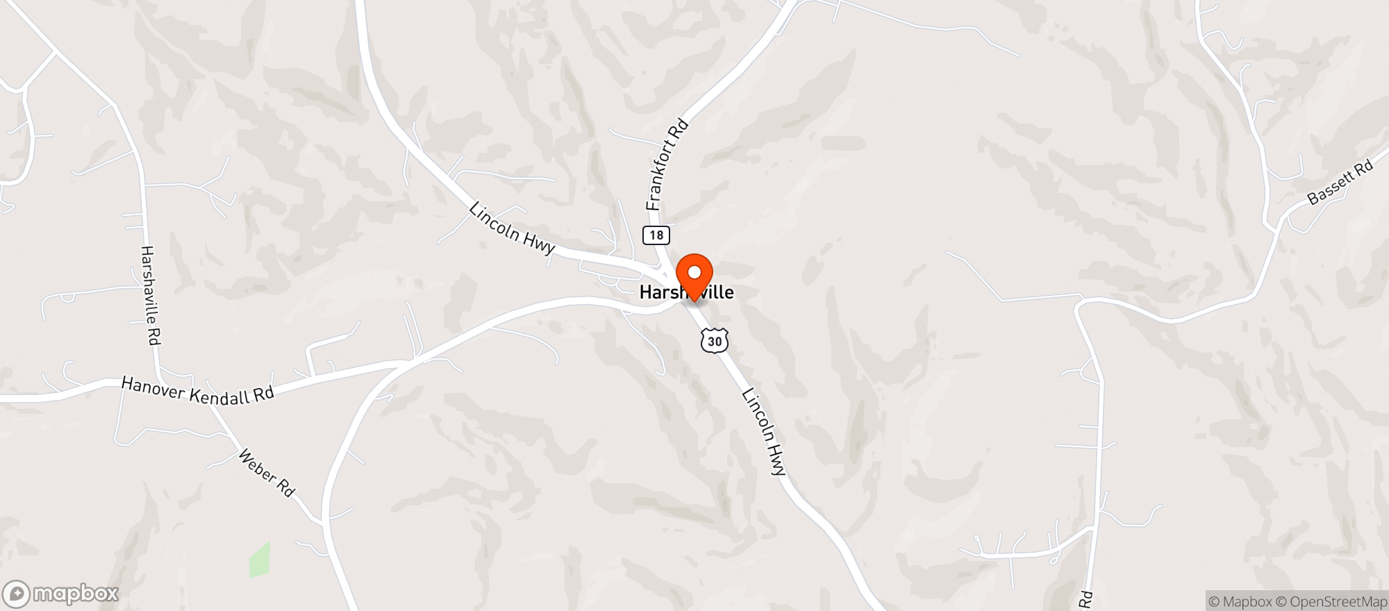 Map showing Raceway Beverage