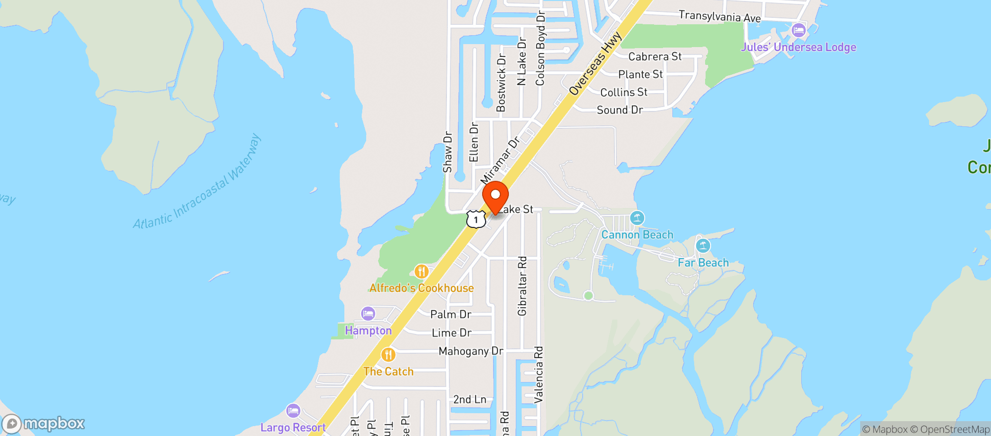 Map showing Circle K 2702375