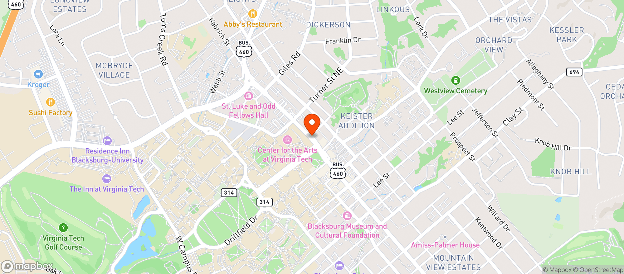 Map showing Hefun