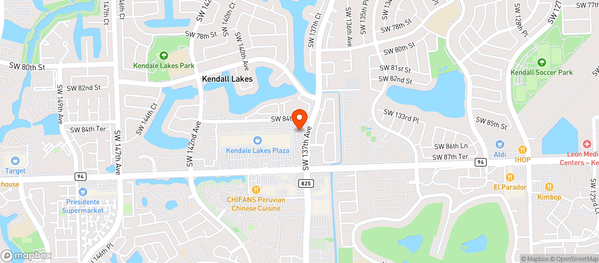 Map showing Dr Limon Ceviche Bar
