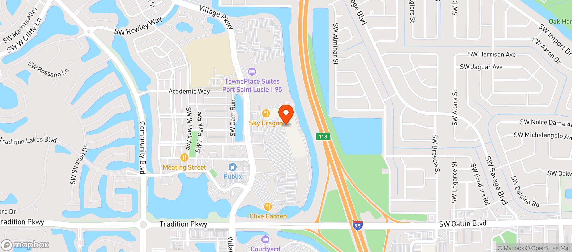 Map showing Gnc - 0604 - The Landing At Tradition