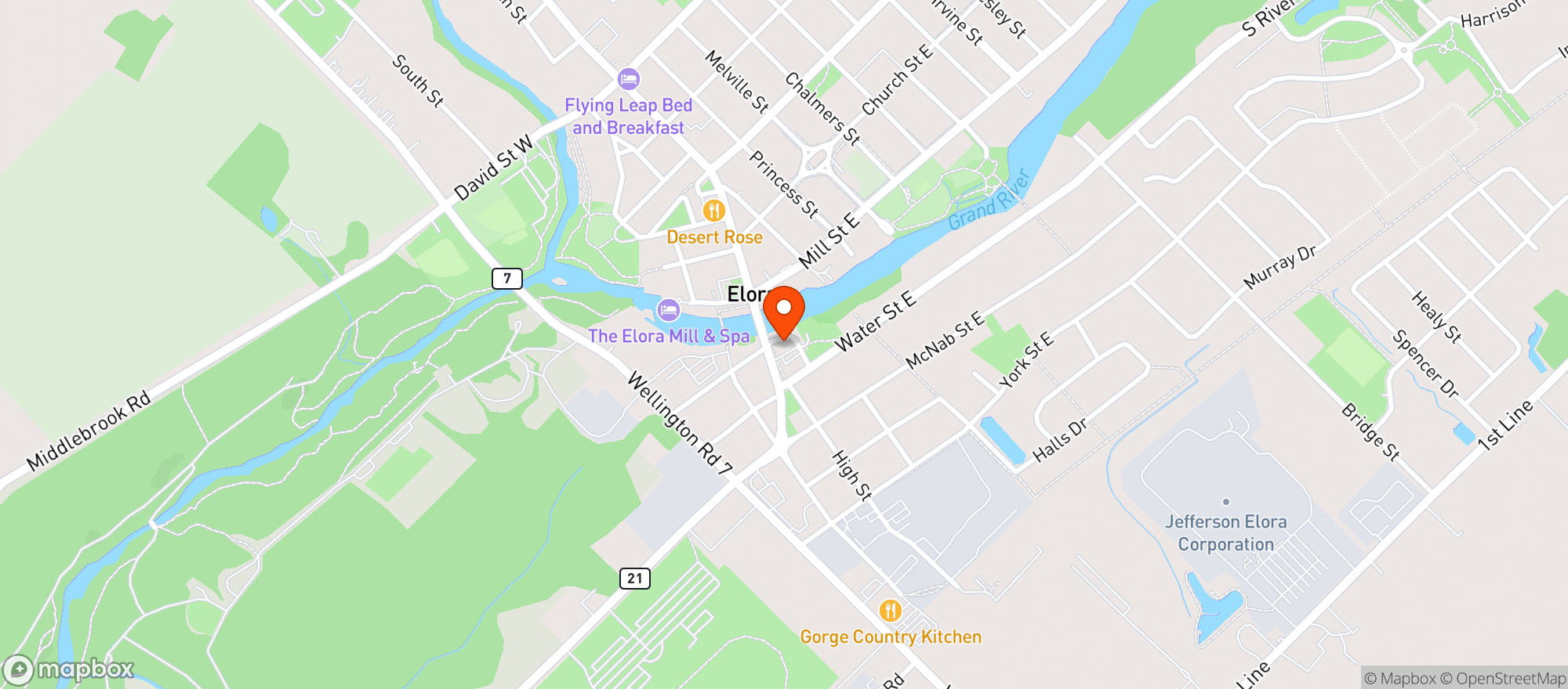 Map showing Lcbo 461