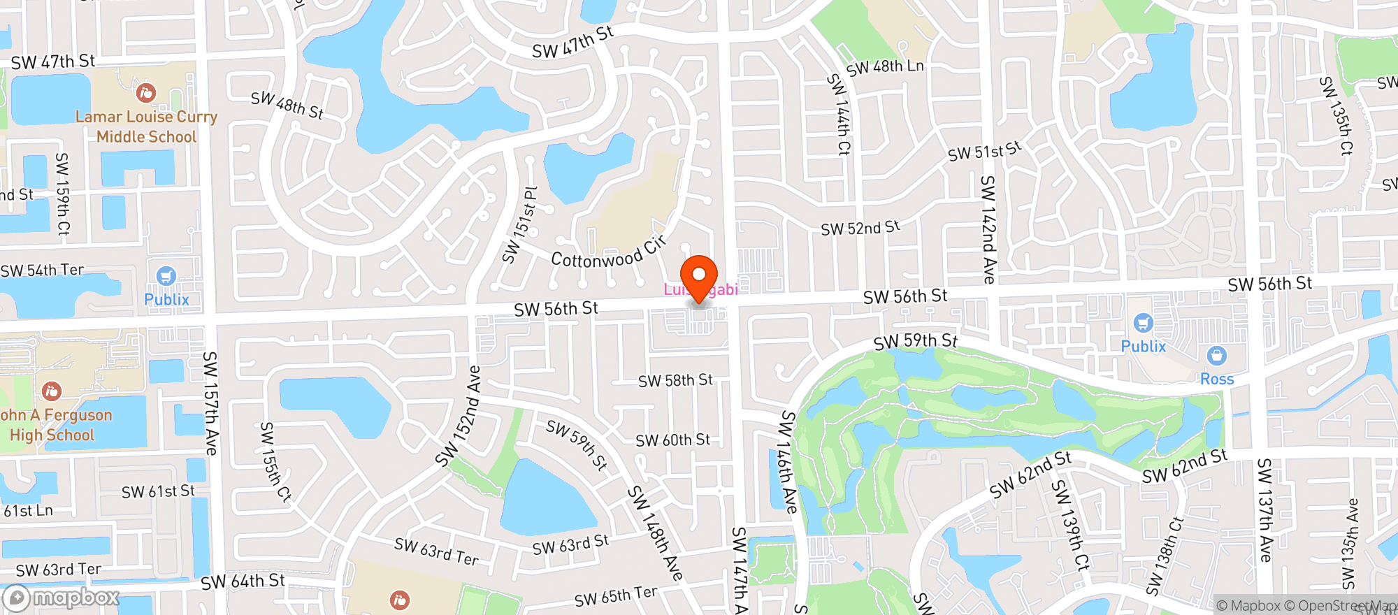 Map showing Smokers Goods Miller