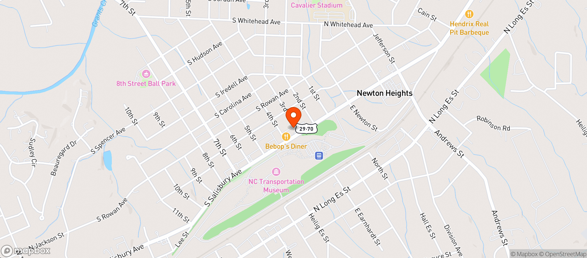 Map showing Hopin (Spencer)