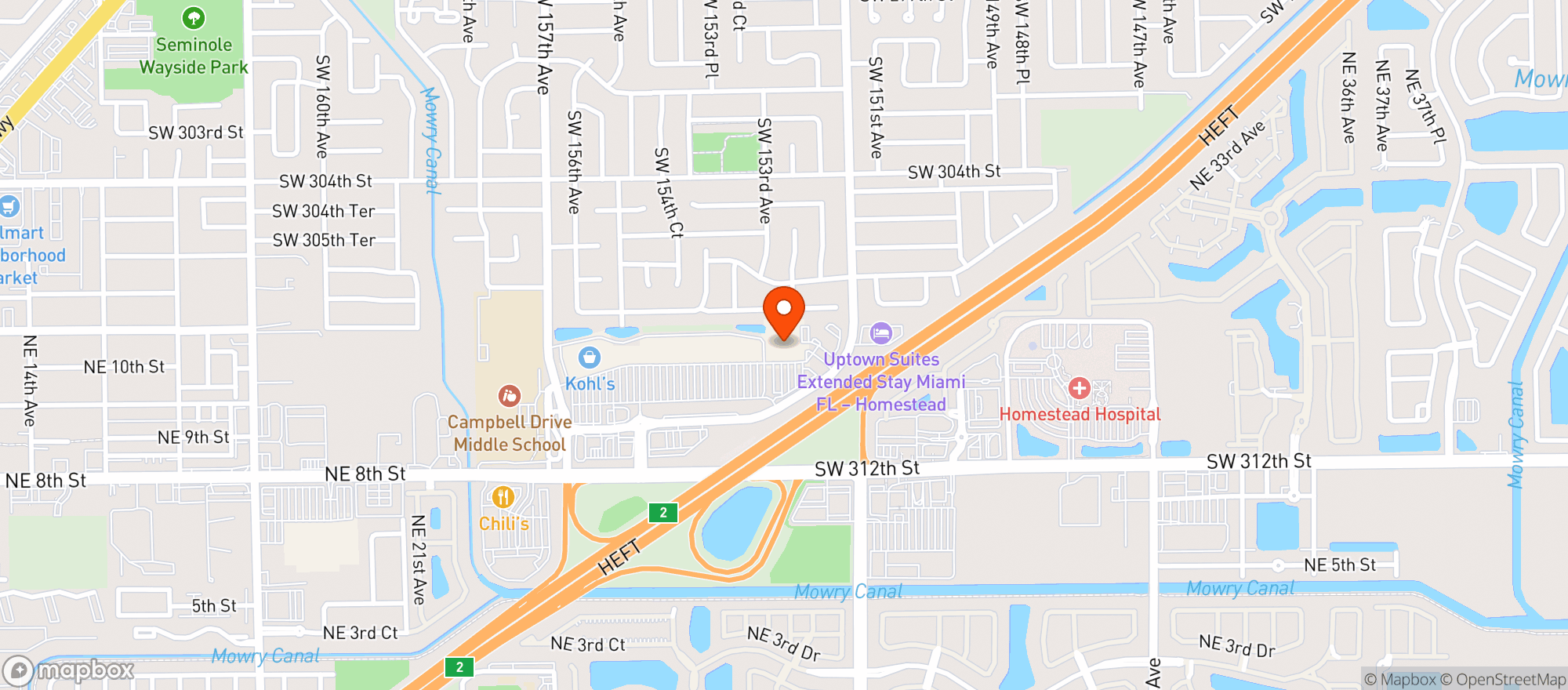 Map showing TARGET