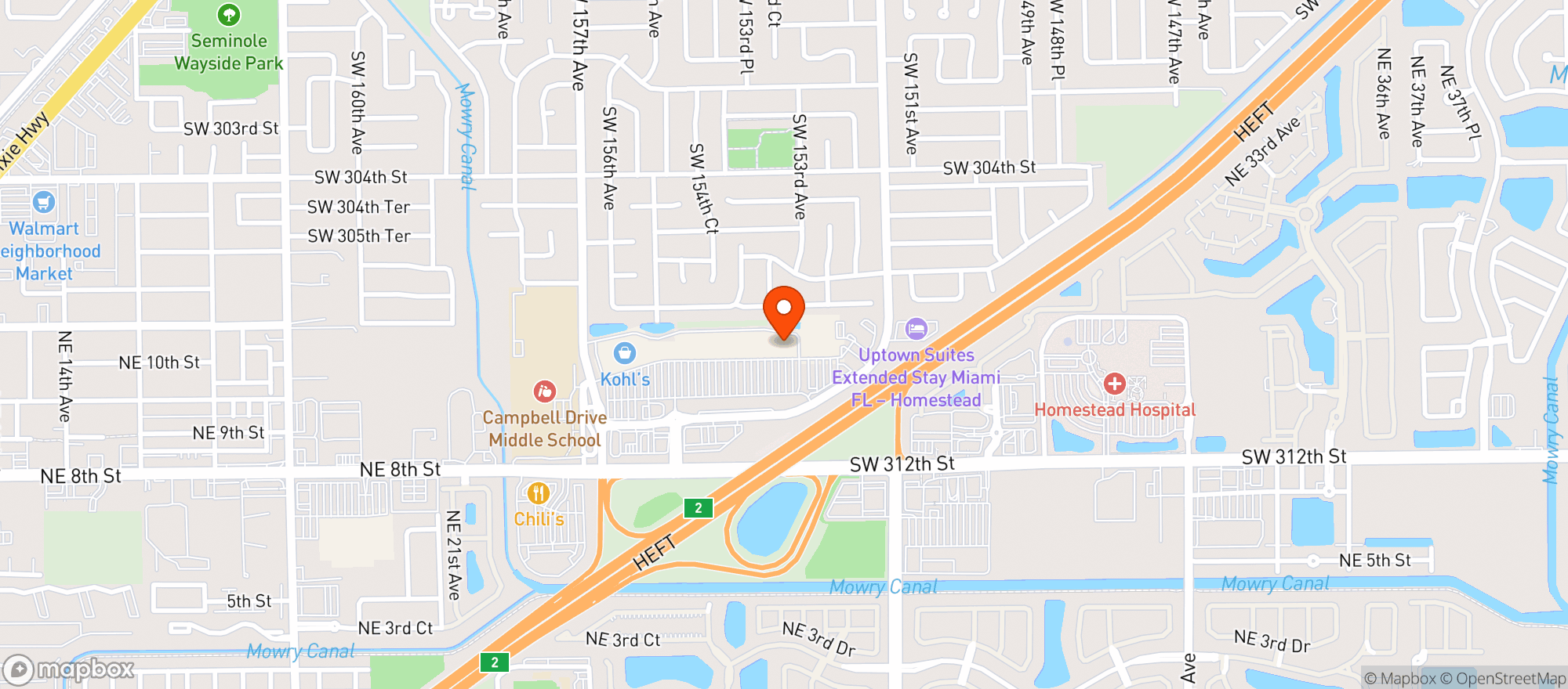 Map showing Sprouts Farmers Market #641