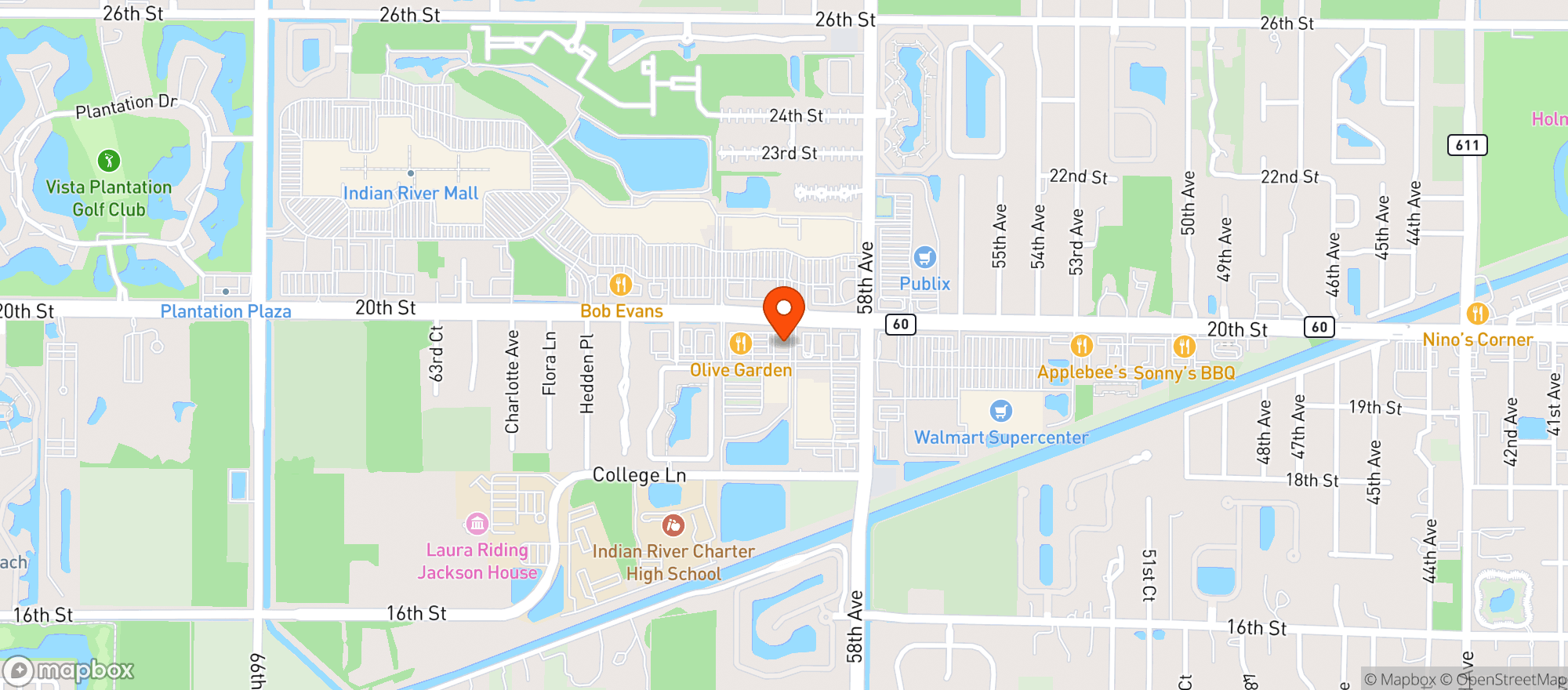 Map showing Abc Liquors #043 (700079547)