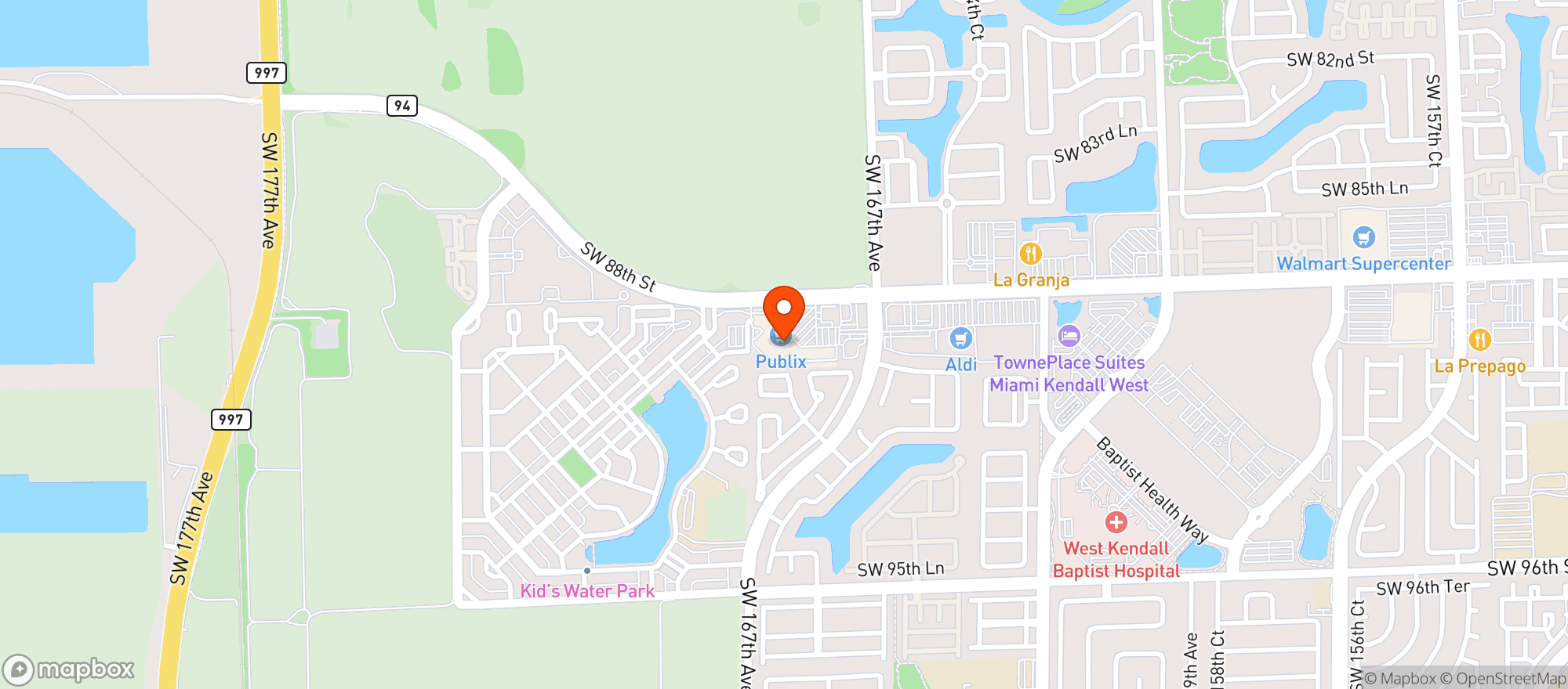 Map showing Escape N Vape Smoke Shop
