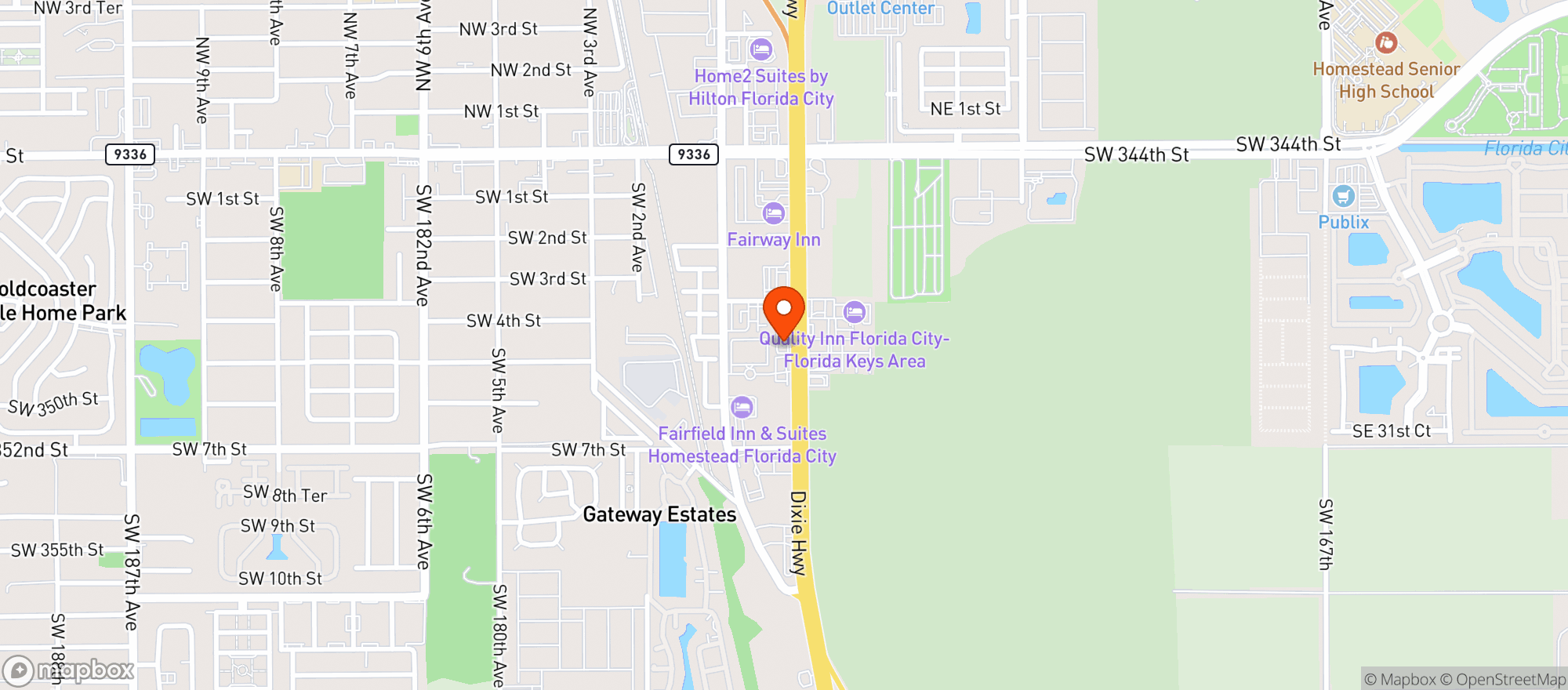 Map showing Best Buy Liquors #2