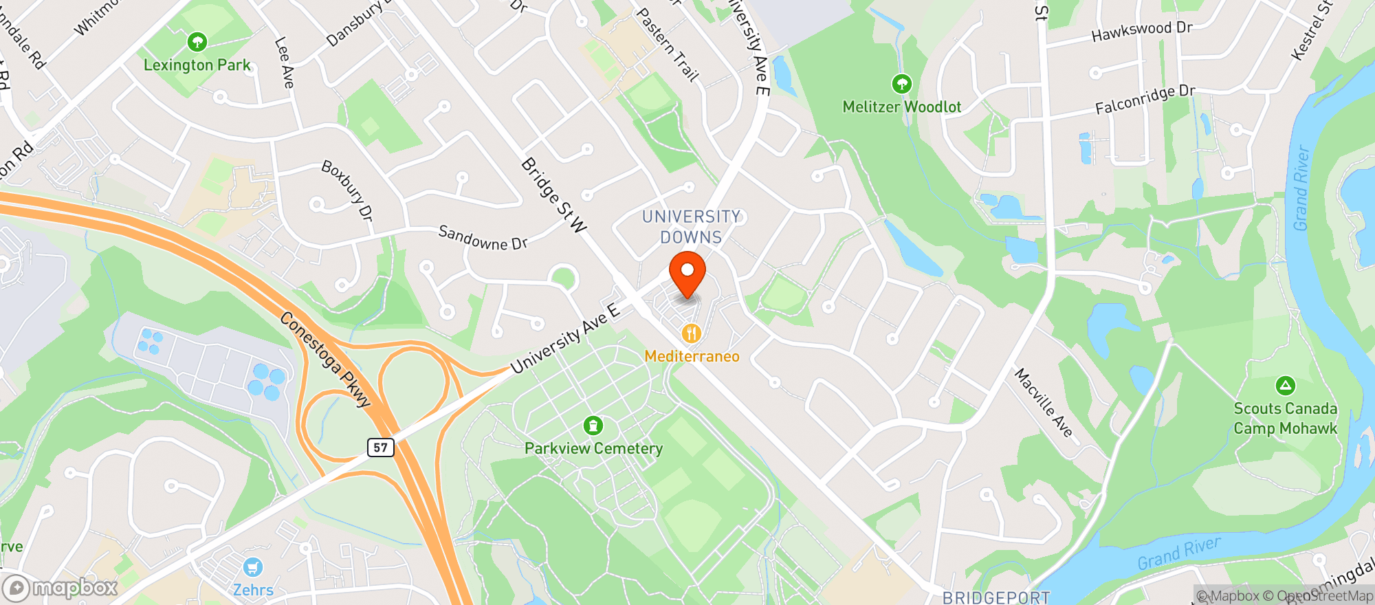 Map showing Freshco