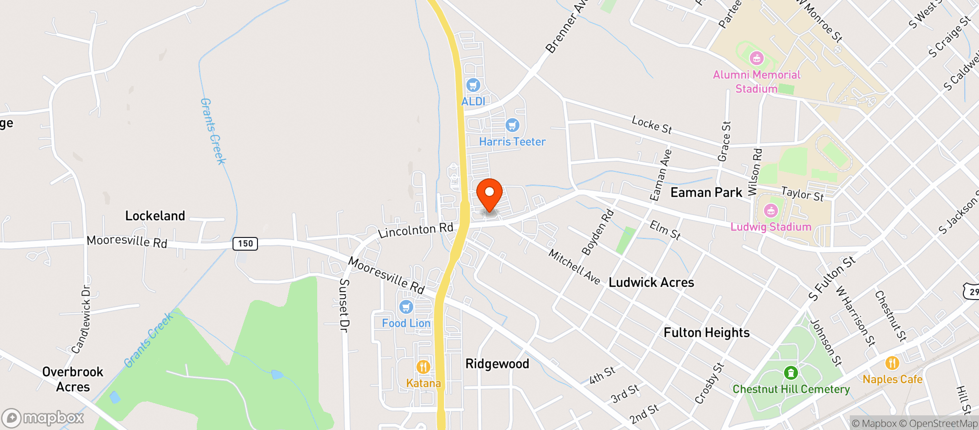 Map showing Phenomwell Cbd Store