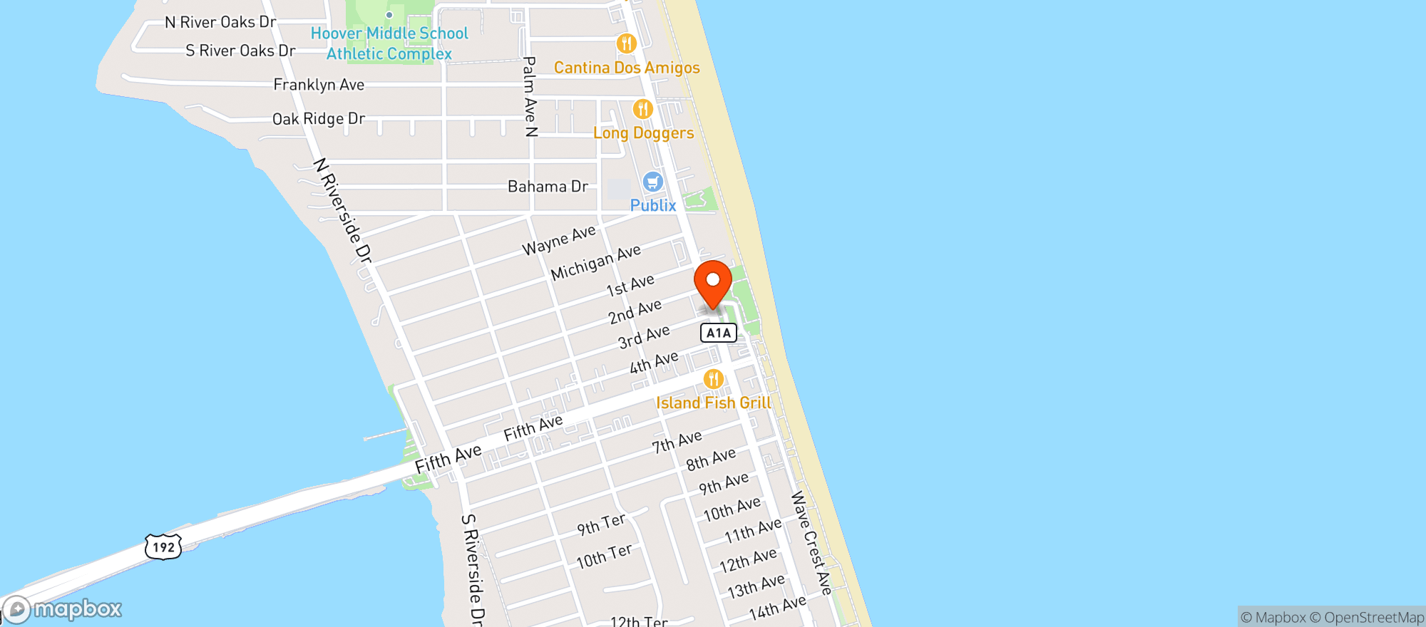 Map showing Abc Fine Wine & Spirits