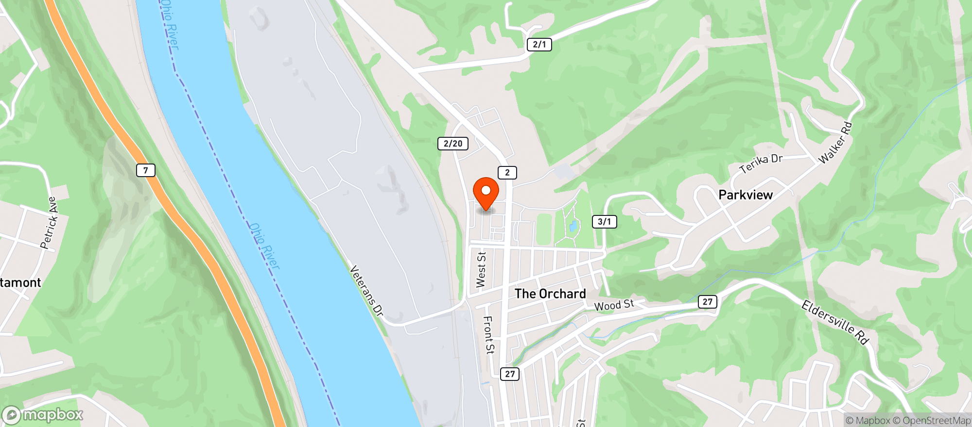 Map showing Smoker Friendly #48