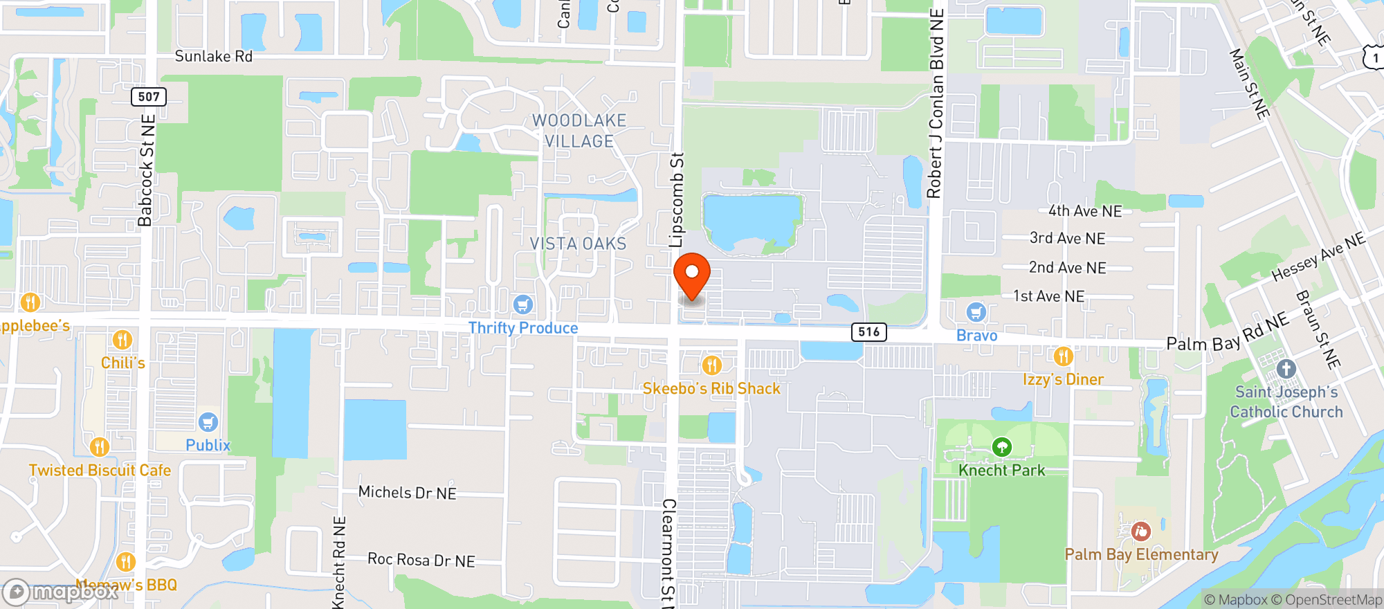 Map showing Circle K #2707687