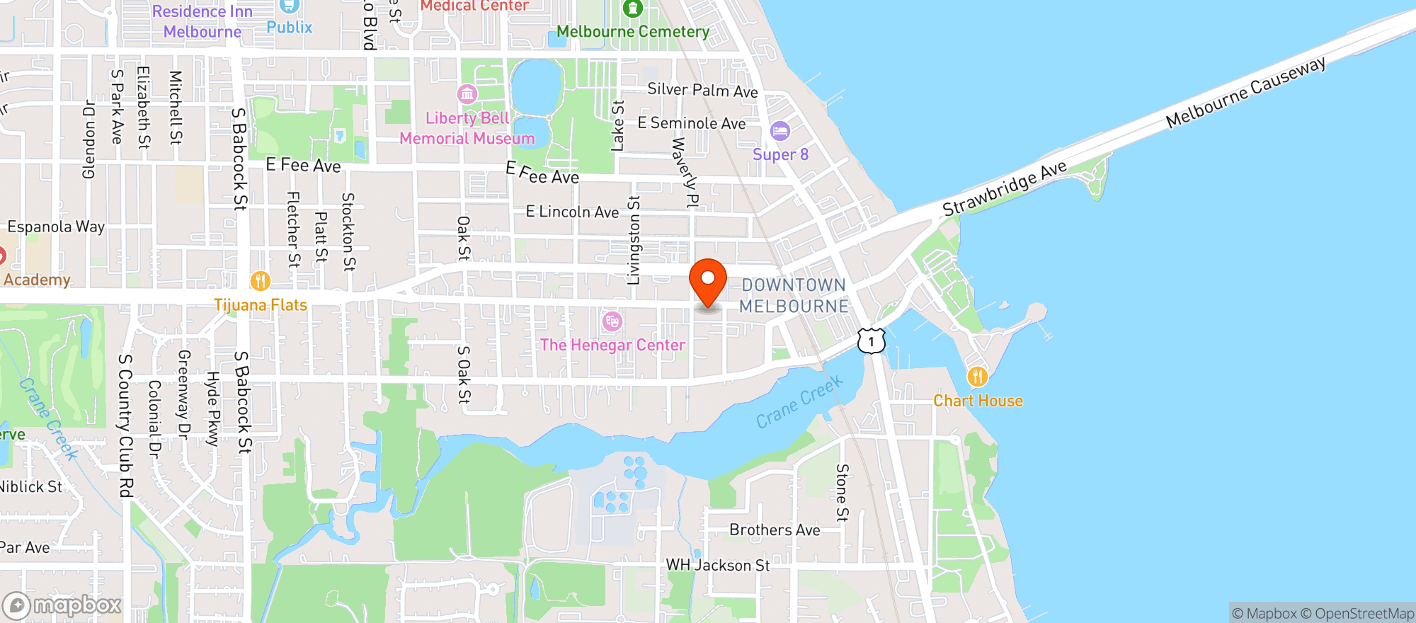 Map showing Debauchery