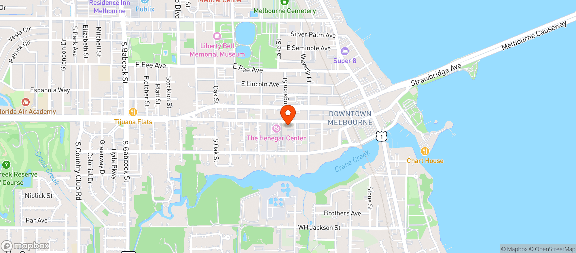 Map showing Van Beers