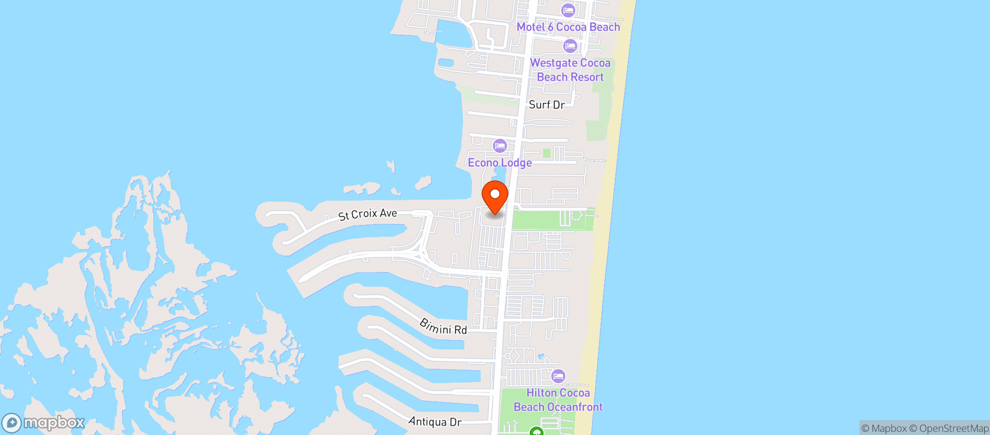 Map showing Publix