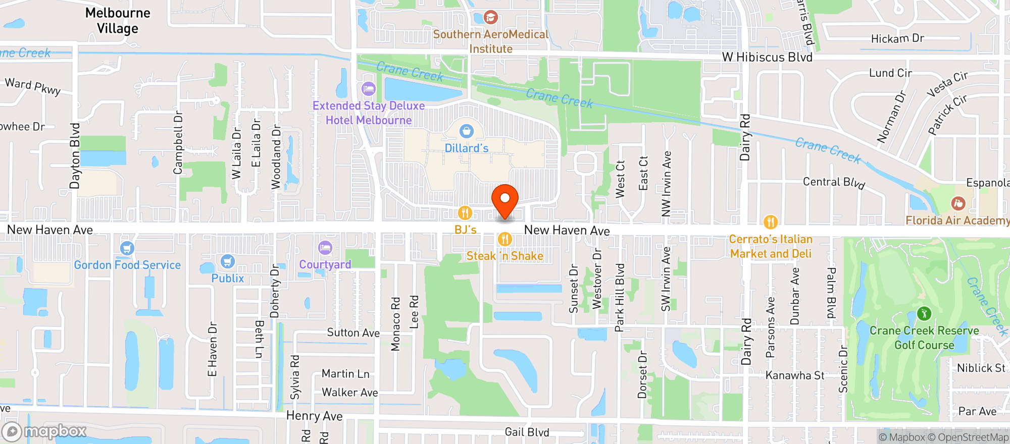 Map showing Gnc
