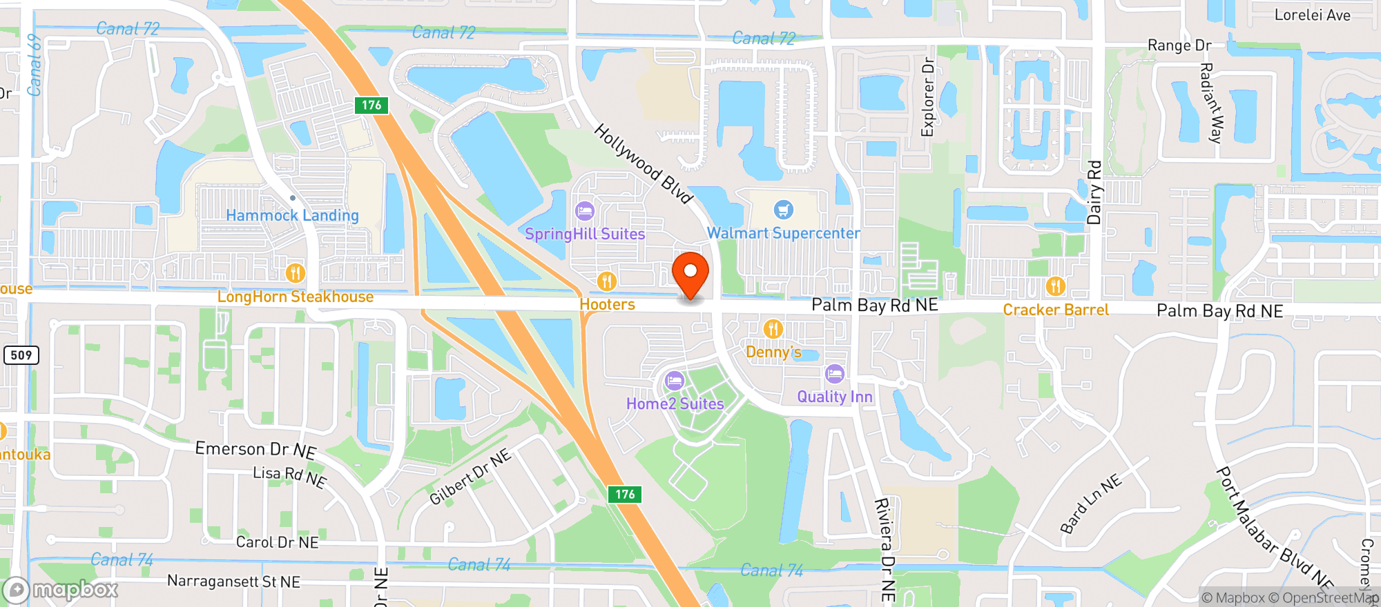 Map showing Gnc