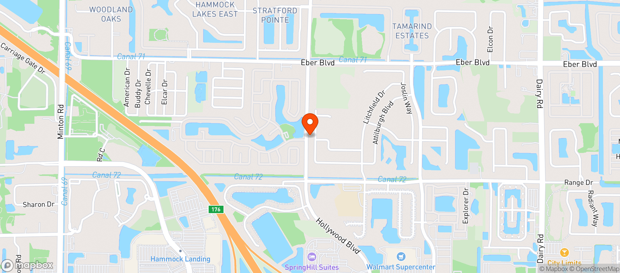 Map showing Sprouts Farmers Market - West Melbourne (657)