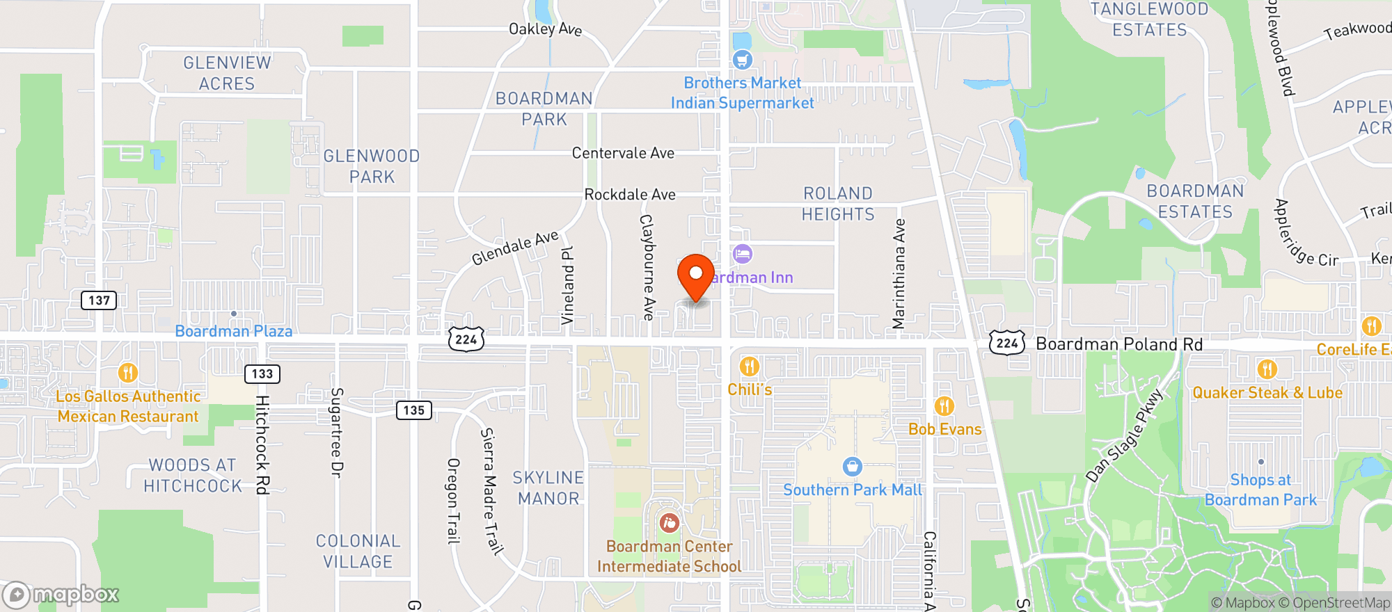 Map showing Cvs Pharmacy #3302