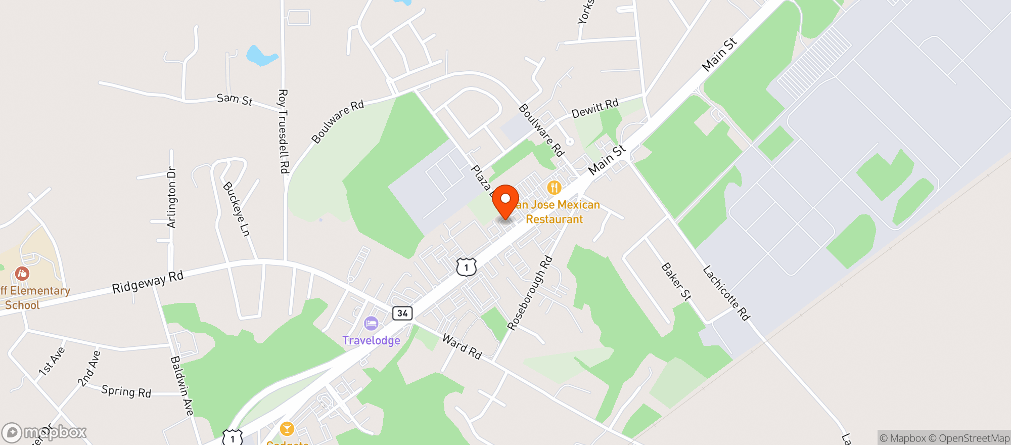 Map showing Sm Mart