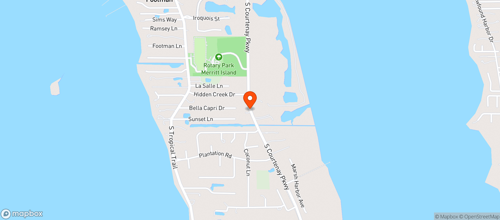 Map showing Cumberland Farms #9770