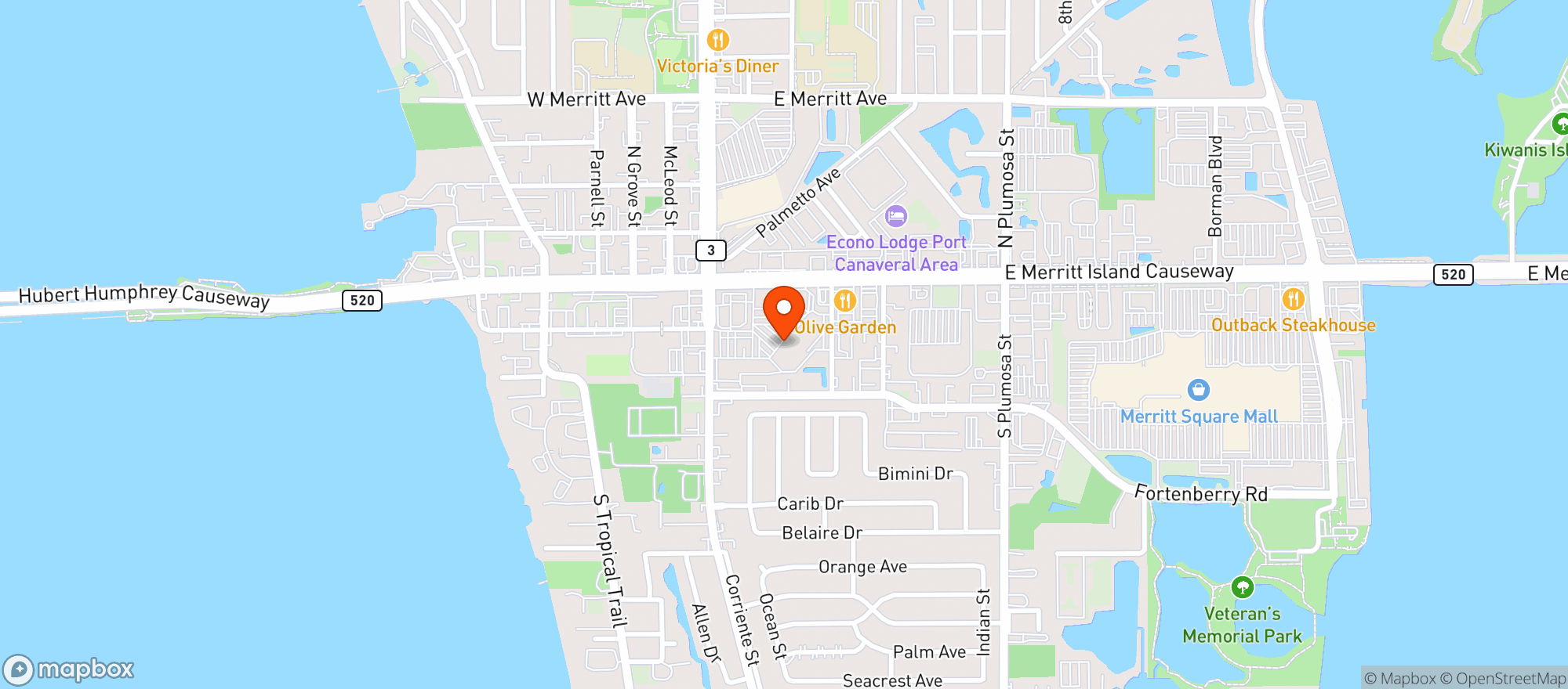 Map showing Publix Super Market #757