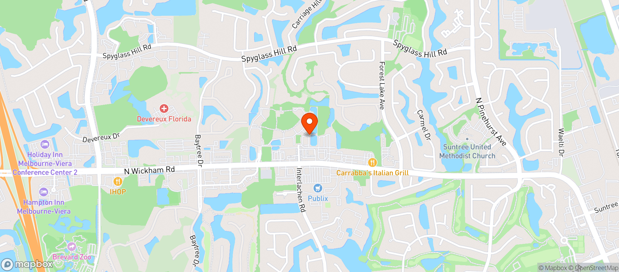 Map showing Abc Liquors #017 (700019864)