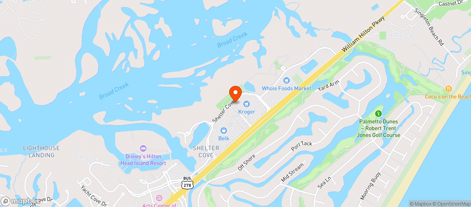 Map showing Poseidon