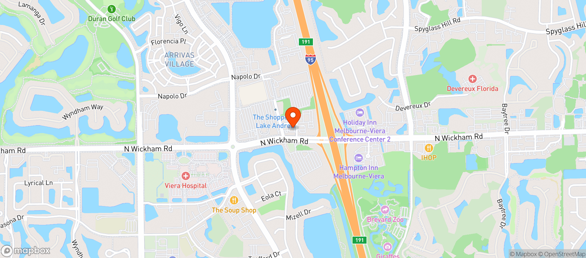 Map showing Circle K #2721291
