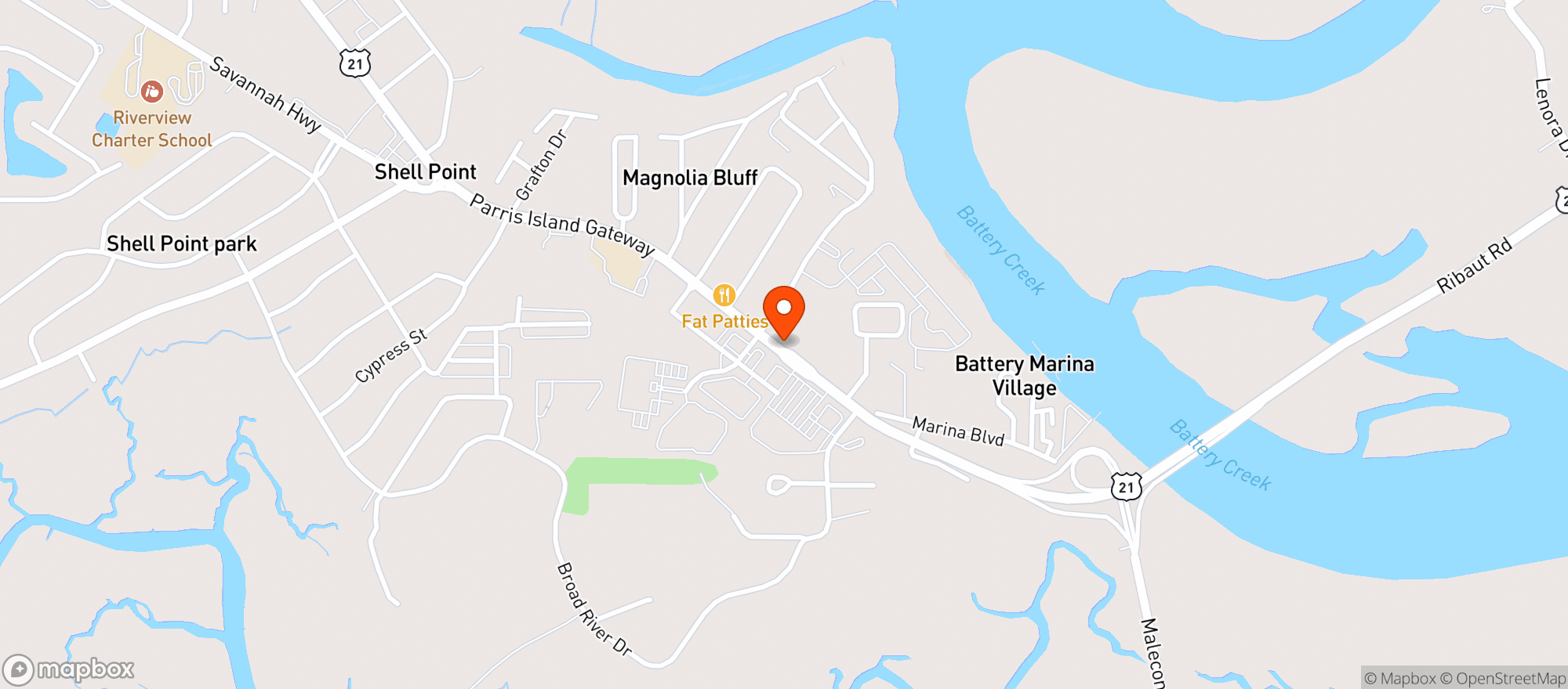 Map showing EnMarket / Nouria