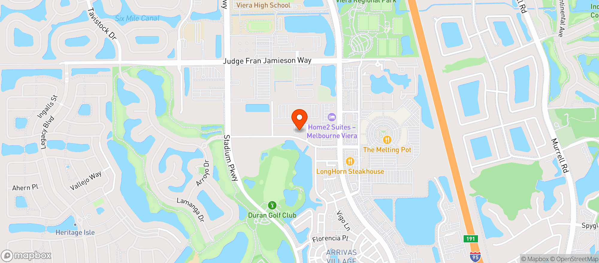 Map showing Urban Prime