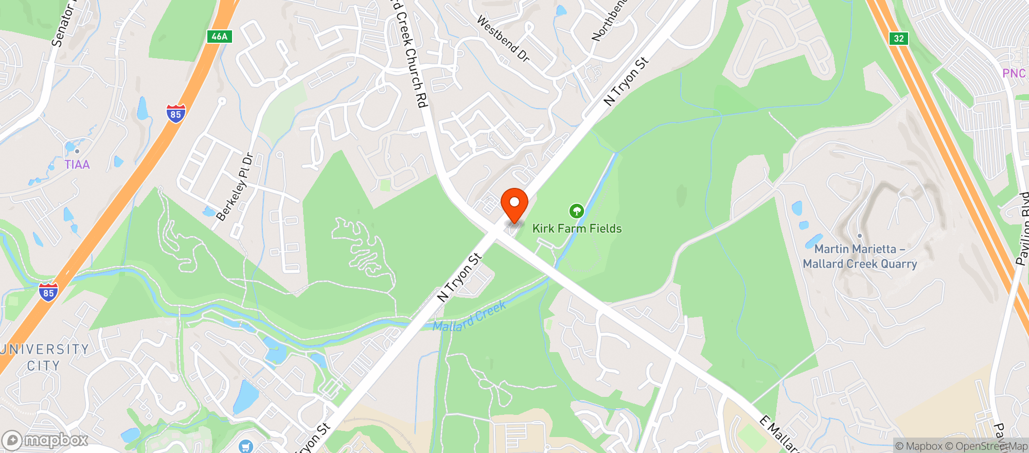 Map showing Circle K Stores 2723971