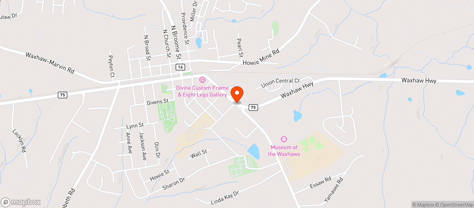 Map showing CIRCLE K #2723984