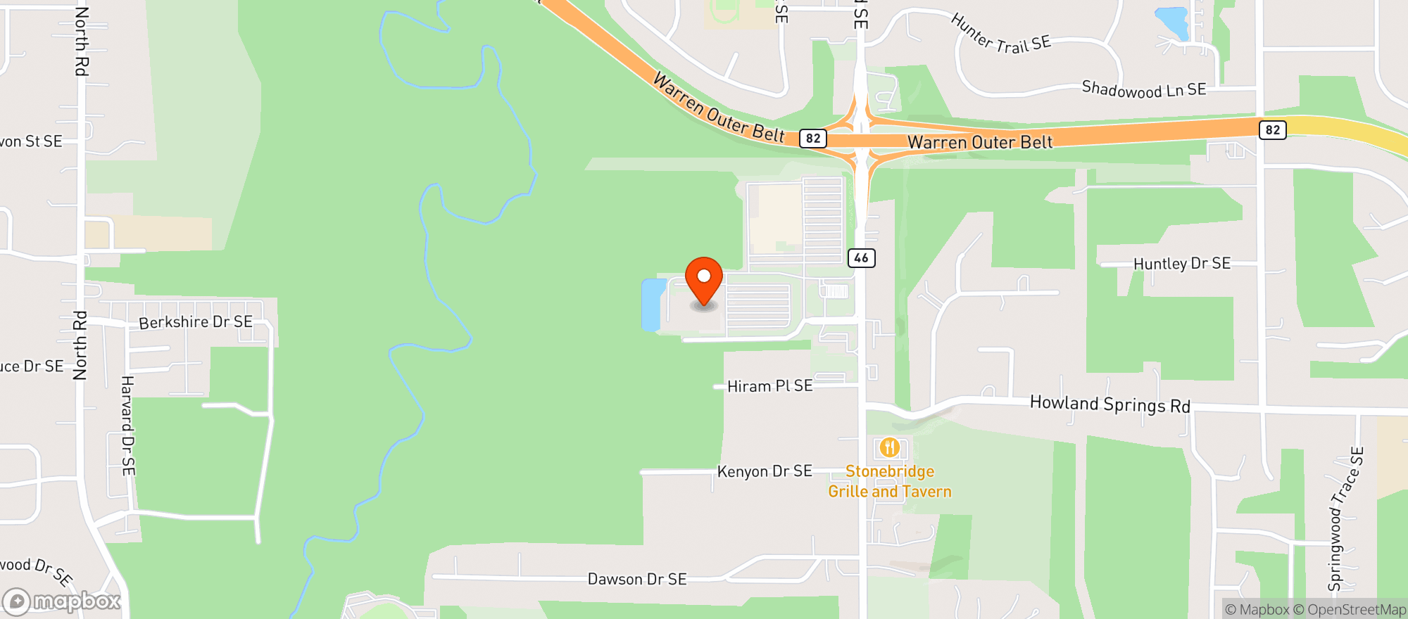 Map showing Sams Club #6327