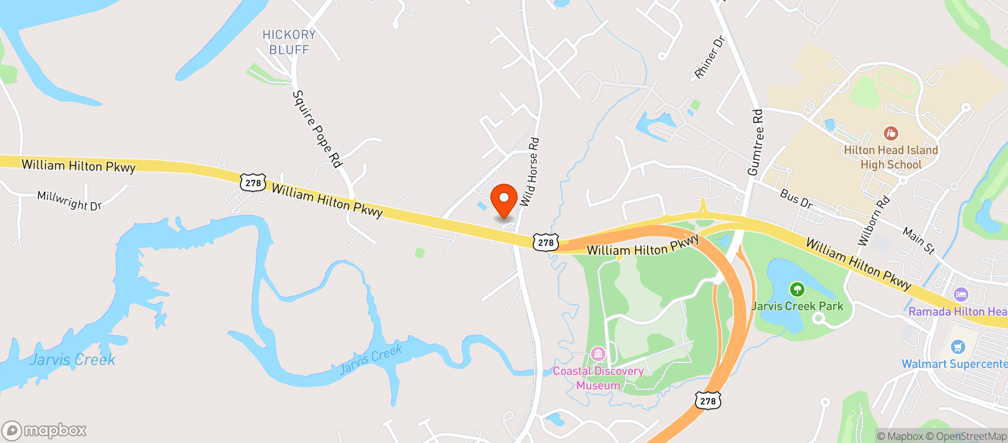 Map showing Parkers #53 (chs)