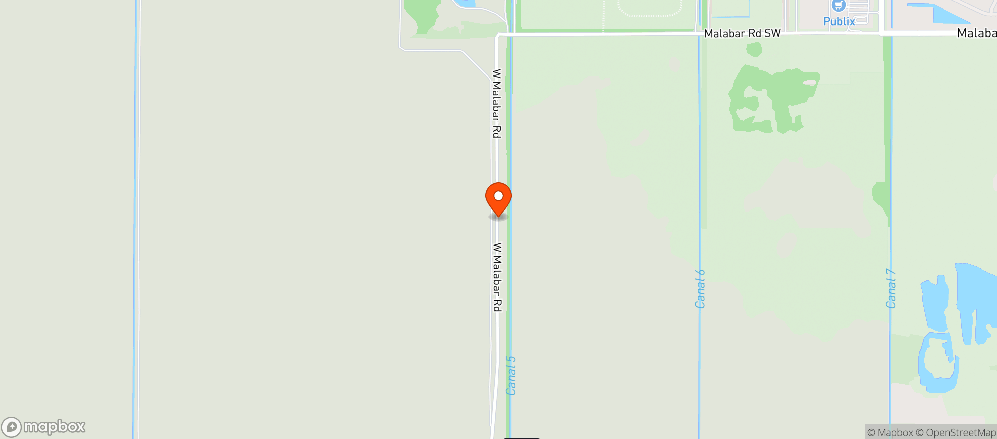 Map showing Sunshine Food Mart 061 B