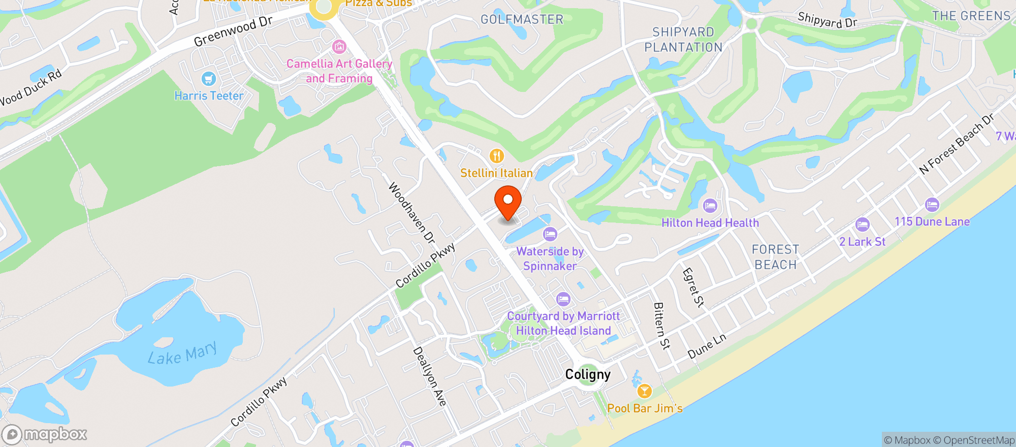 Map showing The Bank - Side Hustle