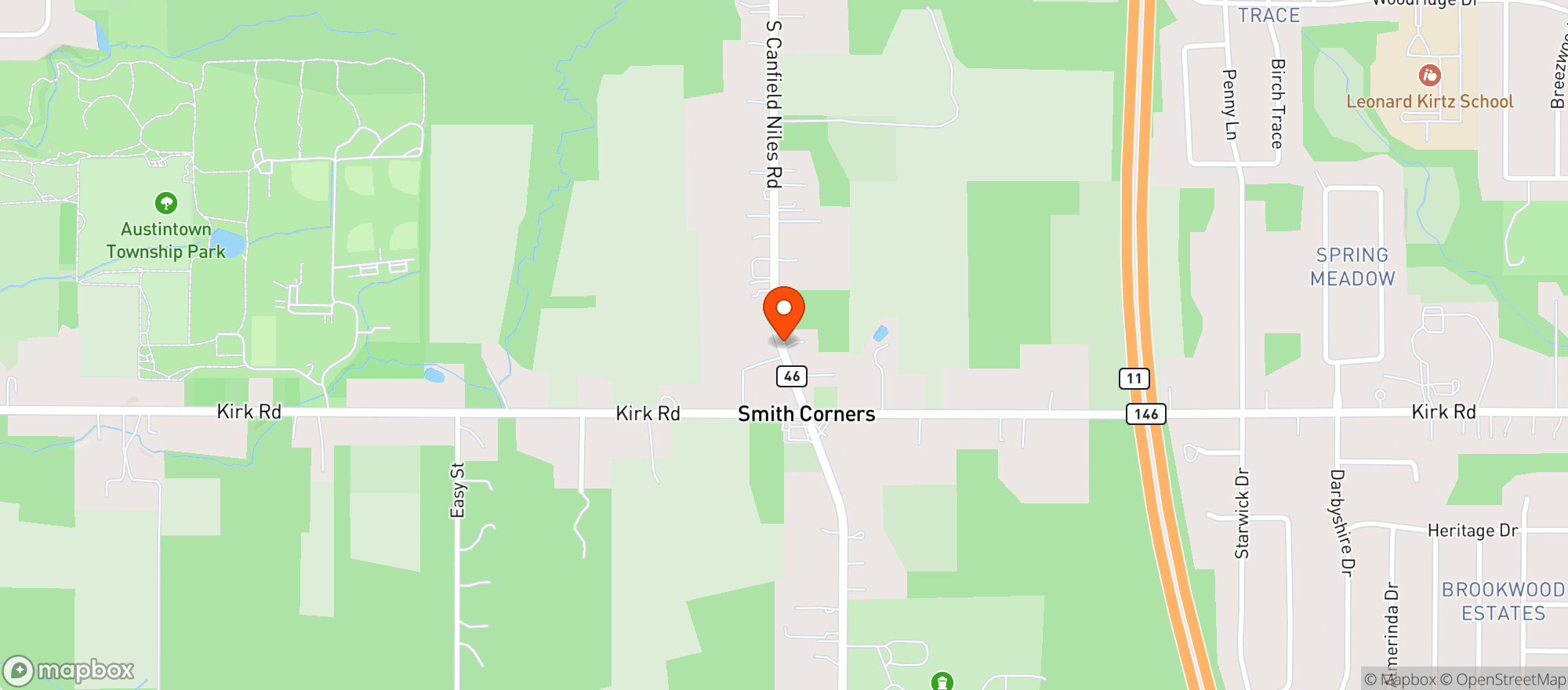 Map showing Lous Beer & Wine Cellar